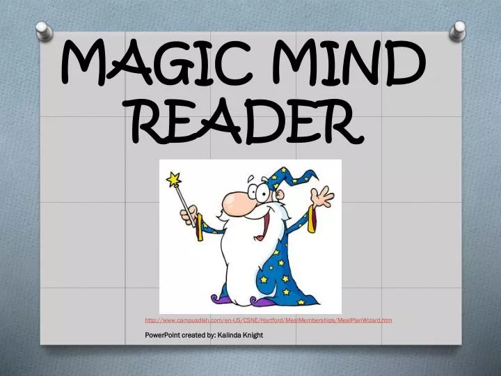 magic mind reader
