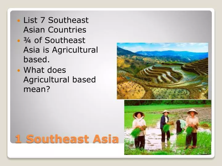 1 southeast asia