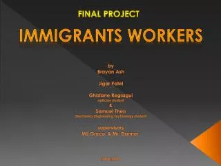 Immigrants Workers