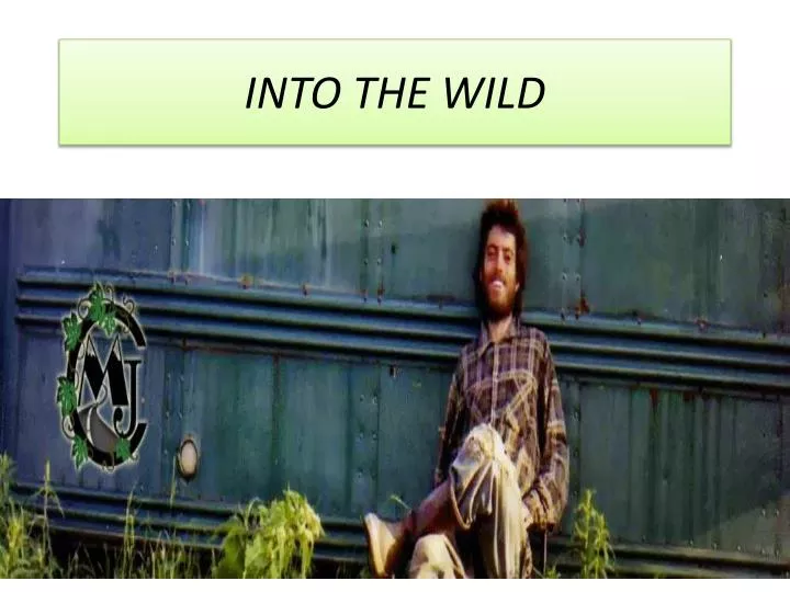 into the wild