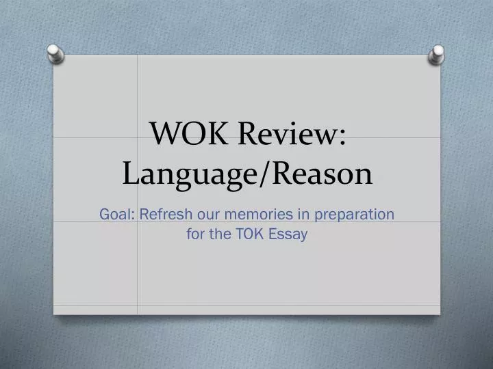 wok review language reason