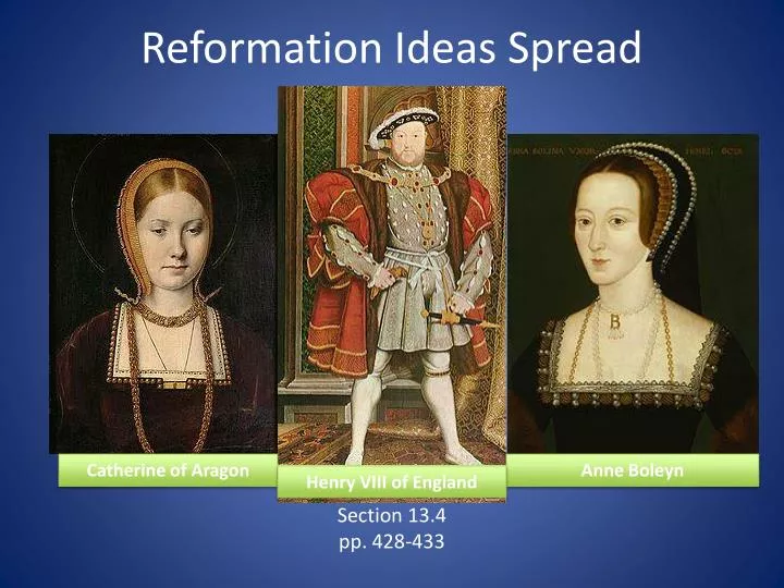 reformation ideas spread