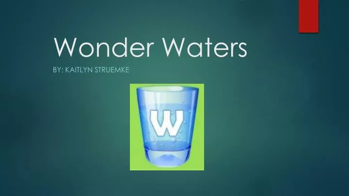 wonder waters
