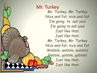 mr turkey