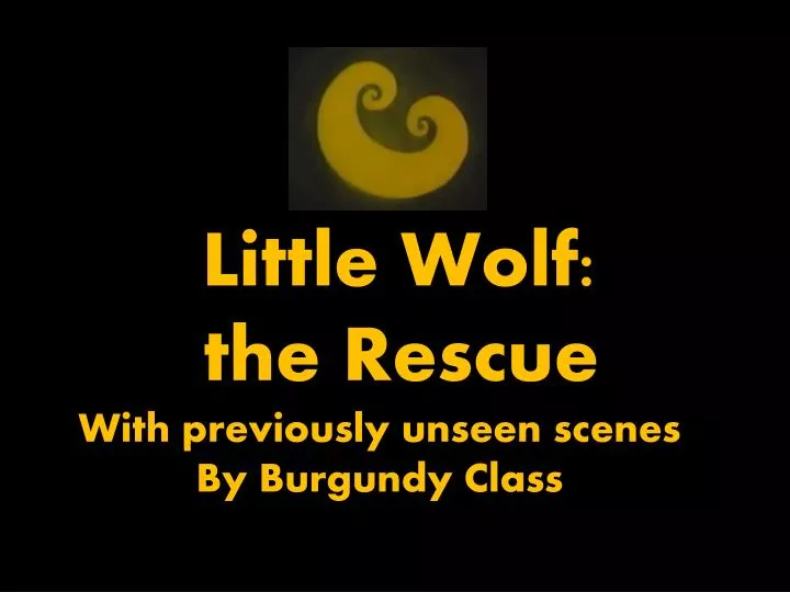 little wolf the rescue