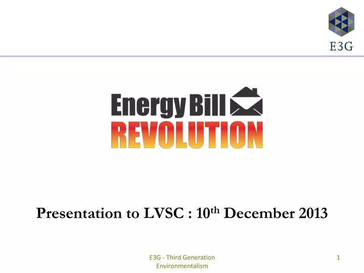 presentation to lvsc 10 th december 2013