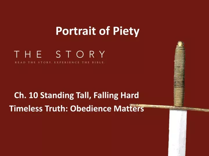 portrait of piety