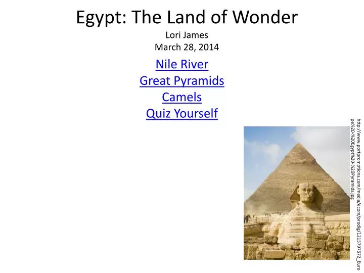 egypt the land of wonder lori james march 28 2014