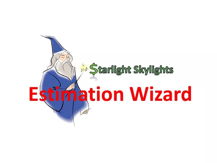 estimation wizard