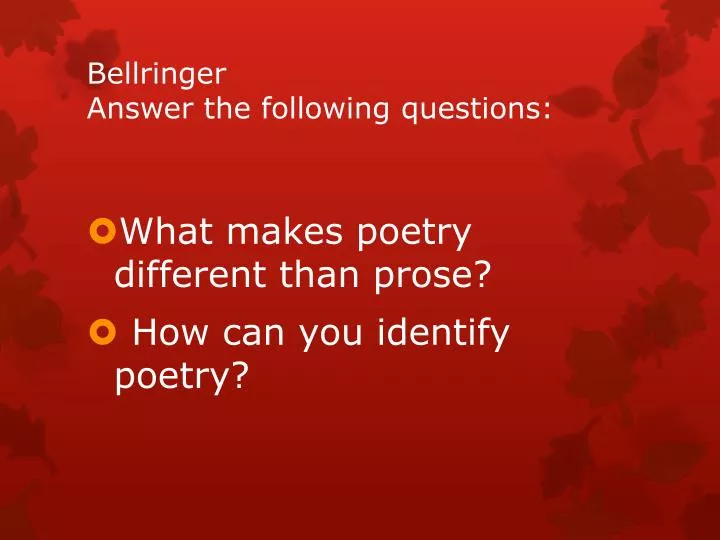 bellringer answer the following questions