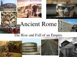 Ancient Rome - slide 1