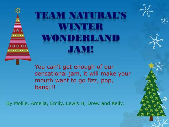 team natural s winter wonderland jam