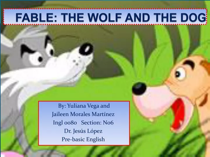 fable the wolf and the dog