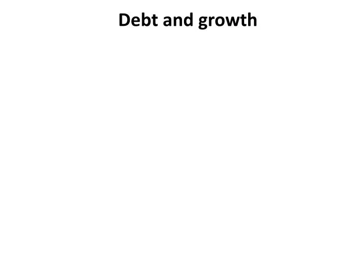 debt and growth