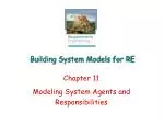 Building System Models for RE - slide 1