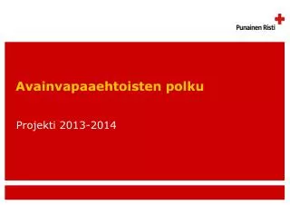 avainvapaaehtoisten polku