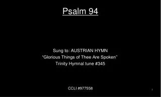 Psalm 94