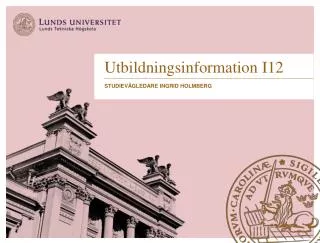 utbildningsinformation i12