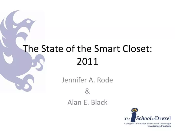 the state of the smart closet 2011