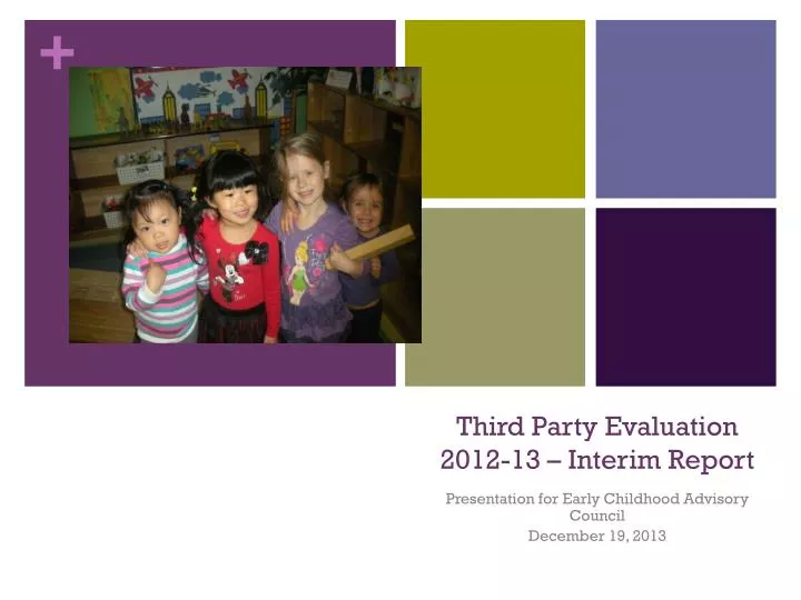 third party evaluation 2012 13 interim report