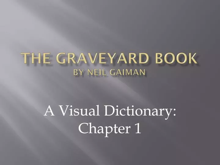 the graveyard book by neil gaiman