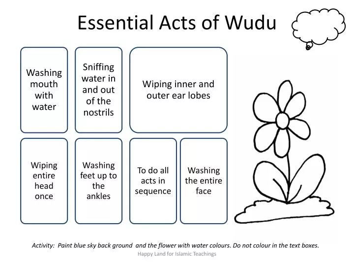essential acts of wudu