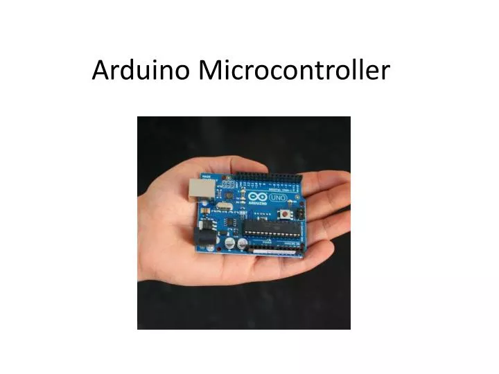arduino microcontroller
