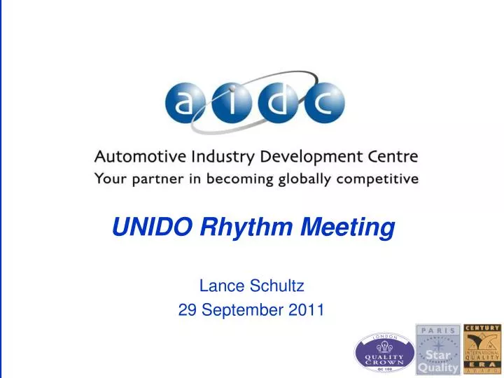 unido rhythm meeting