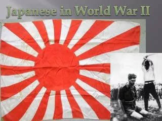 Japanese in World War II