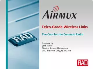 Telco-Grade Wireless Links