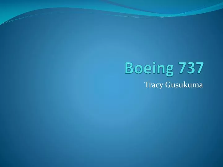 boeing 737