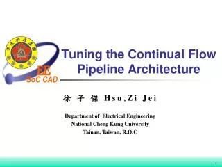 Tuning the Continual Flow Pipeline Architecture