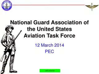 National Guard Association of the United States Aviation Task Force