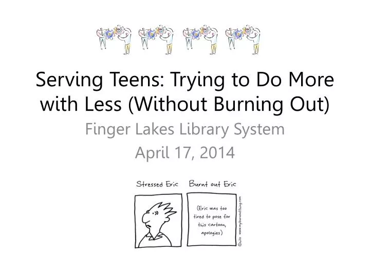 serving teens trying to do more with less without burning out