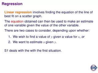 regression