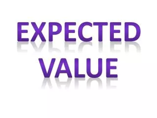expected value