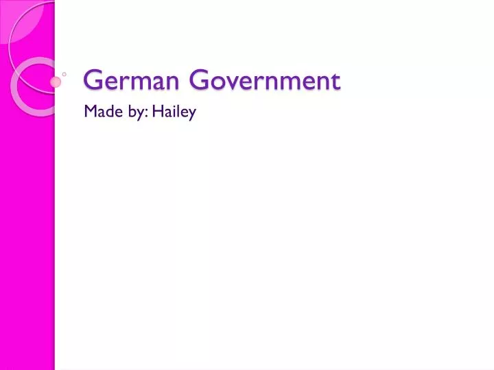 german government