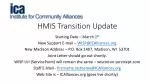 HMIS Transition Update - slide 1