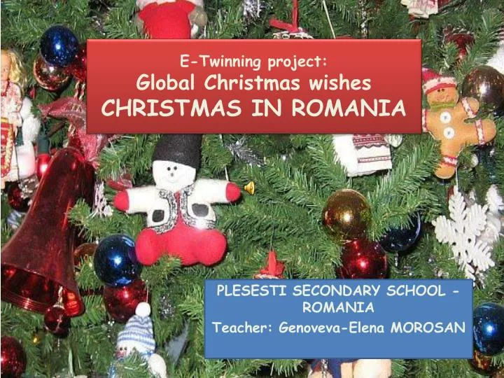 e twinning project global christmas wishes christmas in roman i a