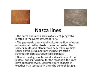nazca lines
