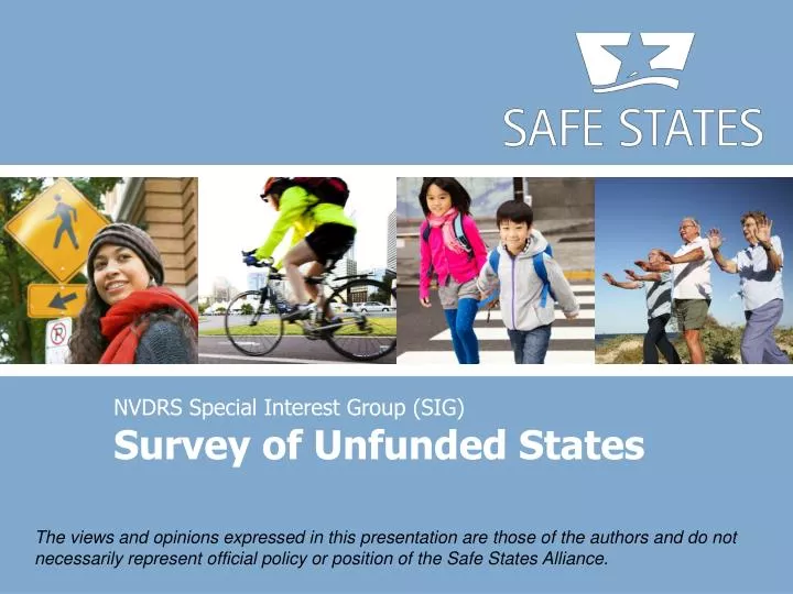nvdrs special interest group sig survey of unfunded states