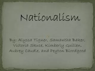 Nationalism