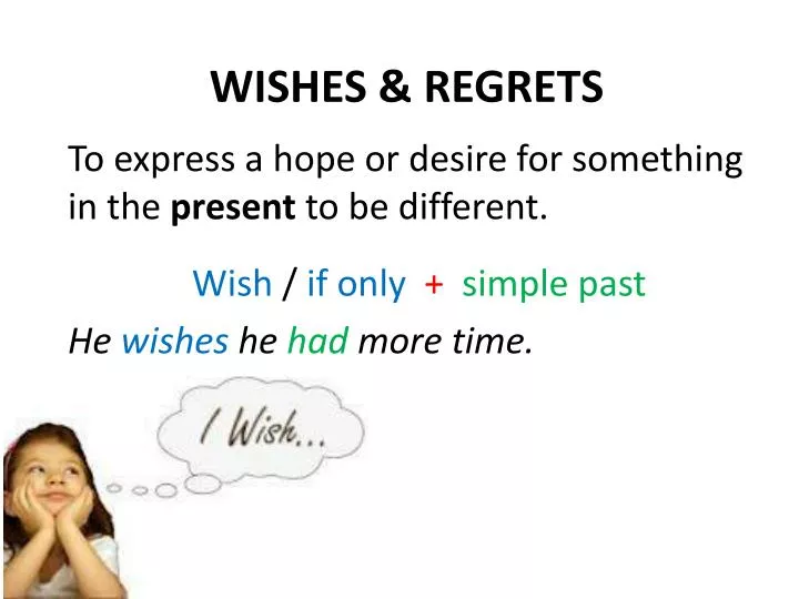 wishes regrets