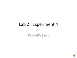 Lab 2: Experiment 4