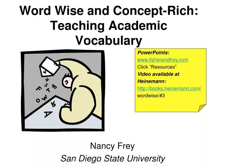 word wise and concept rich teaching academic vocabulary