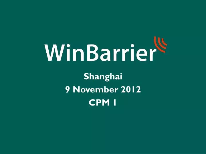 shanghai 9 november 2012 cpm 1