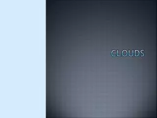 clouds