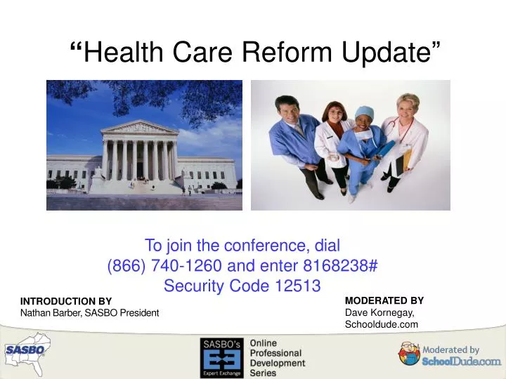 health care reform update