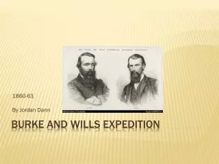 Burke and wills expedition