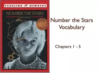 N umber the Stars Vocabulary